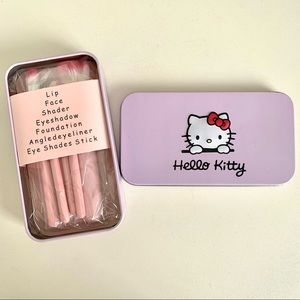 New Sanrio Hello Kitty Mini Makeup Brush Set